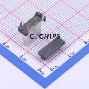 MC-118LD-H105 USB Connector Through hole Component (THT) Connector Type-C USB 3.1 Female Through Hole - Product Image 2