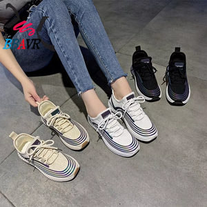 Zapatillas Deportivas Transpirables para Mujer con Suela Luminosa Reflectante, Zapatillas Casuales Suaves para Otoño y Primavera - Product Image 6