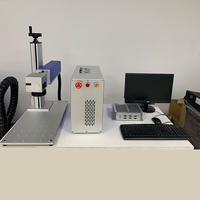 Machines de marquage laser à fibre infrarouge de type bureau Smida 20W 30W pour le métal