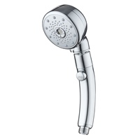 Accessoires de robinet de salle de bain japonais coréen Micro Nano bulle économie d'eau ABS 360 ° réglage d'angle pommeau de douche à main