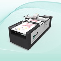 Machines de découpe numériques à plat avec alimentation automatique certifiées CE pour cartes, autocollants de voiture et bannières