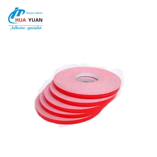 Hotmelt Adhesive 0.8Mm transparent double sided tape Pe Foam Double Sided Tape