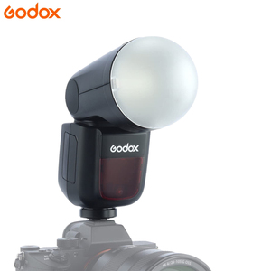Accessoires de diffuseur de <span class=keywords><strong>flash</strong></span> <span class=keywords><strong>Godox</strong></span> AK-R11 compatibles avec <span class=keywords><strong>Godox</strong></span> <span class=keywords><strong>V1</strong></span> AD200 Pro, tête de <span class=keywords><strong>flash</strong></span> ronde, accessoire de lumière en plastique souple - Product Image 1