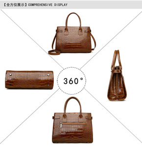 Nouveaux sacs bandoulière de créateur tendance en cuir véritable de haute qualité, sacs messager décontractés, sacs fourre-tout et sacs à main pour femmes - Product Image 4