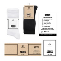 Chaussettes de sport en tissu éponge pour hommes, à logo personnalisé, à faible MOQ, pour la course, le cyclisme, le basketball, et autres sports d'élite – Nouvelle collection en promotion