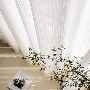 2024 nuevas <span class=keywords><strong>cortinas</strong></span> minimalistas de persiana Vertical acogedoras sombras Phantom Light-gasa blanca opaca <span class=keywords><strong>para</strong></span> <span class=keywords><strong>ventanas</strong></span> de la Bahía de la sala de estar - Product Image 4