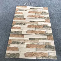 200*400mm Culturel Mur Extérieur Villa Maison Auto-construite Pastorale Ingénierie Extérieure Brique En Céramique Carreaux Muraux En Porcelaine Externe