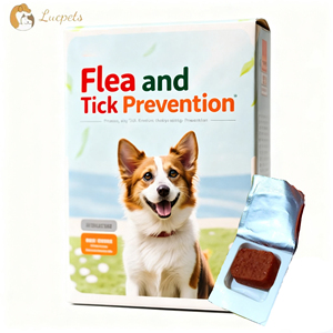 Comprimés à mâcher anti-puces et anti-tiques pour chiens, comprimés anti-puces et anti-tiques - Product Image 2