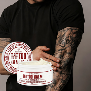 Baume de soin après tatouage de marque privée cicatrisant et améliorant la crème de soin végétalienne pour tatouage <span class=keywords><strong>avant</strong></span> pendant et après - Product Image 1