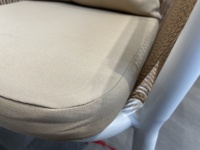 Ming Yi Ensemble de chaises en bambou tressé d'extérieur, style nordique contemporain, mobilier de loisirs pour gîtes, balcon, jardin, cour et extérieur