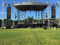 KDW Fabricant Professionnel d'Éclairage d'Arche en Aluminium avec Modèle de Toit pour Concerts en Plein Air