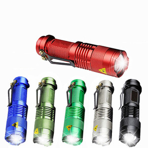 Lampe de poche tactique à lumière LED, haute qualité, puissante, Portable, pour Camping, 3 Modes d'éclairage, Zoomable, torche, lanternes, autodéfense, 2022 - Product Image 1