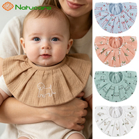 Bavoirs en coton doux pour bébés, imprimés sur mesure, écologiques, lavables, en pur coton, anti-taches, teints en pièce, carrés, pour la bave