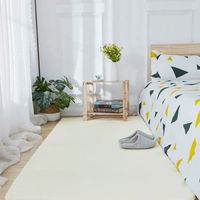 Tapis décoratif en fausse fourrure de lapin à poils longs, fabriqué à la machine, de haute qualité, pour salon, très vendu en Chine