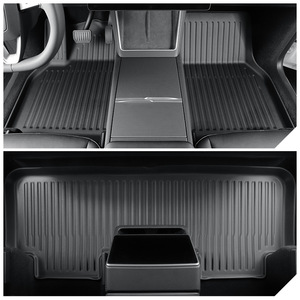 Tapis de sol de voiture personnalisé en TPE de haute qualité, inodore, imperméable, antidérapant, résistant à l'usure, facile à nettoyer, tapis de sol de voiture 5 places - Product Image 5