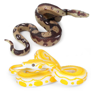 Serpent à sonnettes Pythonmolurus Eunectes Murinus Serpent De Maïs Blagues Ornements Statiques Jouets Simulation Réaliste Reptille Modèle Animal - Product Image 1