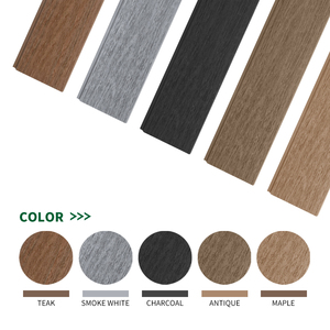 Chất lượng tốt nhất bền chống thối nhà máy sang trọng bán buôn interiores rãnh nhà và xây dựng thương mại Panel tường <span class=keywords><strong>WPC</strong></span> bên ngoài - Product Image 2