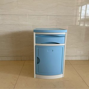 Medical Bedside Table 3 Layers Plastic Drawer <b>Cabinet</b> For Hospital Inpatient Use - Product Image 2
