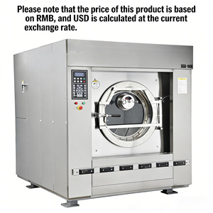 Lave-linge industriel entièrement automatique à grande capacité en acier inoxydable électrique pour laverie libre-service - Product Image 3