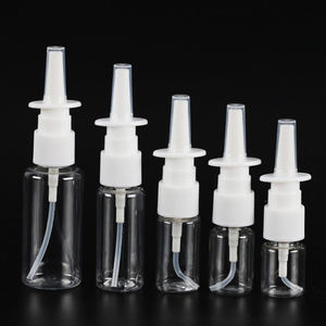 Empty 10Ml 15Ml 20Ml 30Ml 50Mlพลาสติกจมูกสเปรย์ขวดสีขาวคอจมูกสเปรย์ขวดตรงปั๊มSprayer - Product Image 5