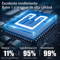 Taladro de Impacto Inalámbrico OEM al por Mayor, Herramienta Eléctrica sin Escobillas de Alto Torque, 2 Baterías de Litio de 3.0Ah