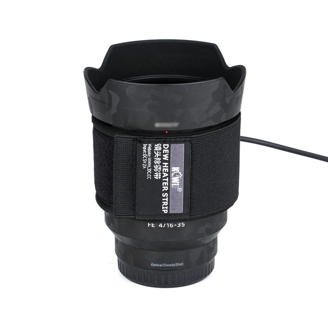 JJC New Item!!! Dew Heater Strip for Camera Lens and Telescope Defogging, Use in Cold Photography Environment