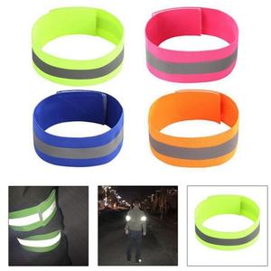 Chaleco de Seguridad Personalizable con Banda Reflectante Elástica para Muñeca, Brazalete Reflectante y Anillo para Pierna/Brazo para Deportes al Aire Libre y Ciclismo - Product Image 4