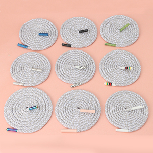 Factory Tip Metal Hoodie Rope Round String Shoelaces For Garment Drawstring <strong>Drawcord</strong> - Product Image 2