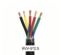 Câble de commande flexible multiconducteurs en cuivre étamé nu, isolé et gainé PVC