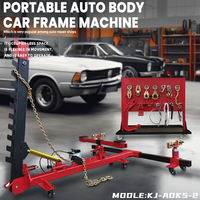 Machine à cadre portable de haute qualité pour le redressage du châssis de voiture, équipement de réparation de carrosserie avec tours de traction en vente