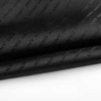 Tissu jacquard 100% polyester en gros, revêtement PU, personnalisation du logo pour les bagages, les sacs à main, les portefeuilles et la doublure de tente