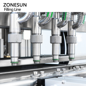 เครื่องบรรจุอัตโนมัติ ZONESUN ZS-FAL180V10 แบบปั๊มเซอร์โว สำหรับน้ำผึ้ง น้ำเชื่อม ซอส บรรจุขวดฝาพลิก พร้อมสายการผลิต - Product Image 4