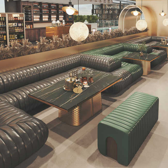 American Franchise Restaurant Sofa Booth Seating for Diner - China Booth and Table, Restaurant Booth and Table