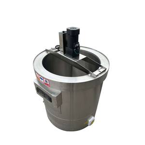Bouilloire industrielle de veste de pot de mélangeur de cuisine avec l'agitateur Bouilloire revêtue électrique de chauffage de gaz avec l'agitateur - Product Image 1