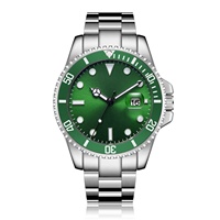 Montre de luxe Citizen au design unique en acier inoxydable, style affaires, avec fond transparent, affichage de la date, résistance à l'eau 3 ATM, sportive