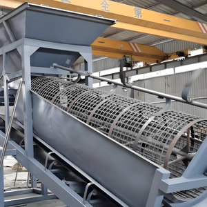 कारखाना अनुकूलन रोटरी ड्रम स्क्रीन ट्राममेल स्क्रीन मिट्टी के लिए मिट्टी के रेत बजरी - Product Image 4