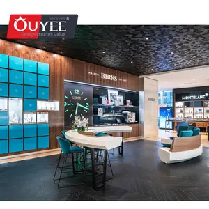 Showcase Counter Modern Jewelry Shop Interior Designed Wooden Diksplay Cabinet Counter And Showcase For Jewelry Stores