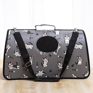 Bolsa <span class=keywords><strong>de</strong></span> Transporte para Gatos, Ecológica, Suave, Plegable, con Diseño Animal, Cierre <span class=keywords><strong>de</strong></span> Cremallera, para Mascotas Medianas y Grandes, Talla L - Product Image 4