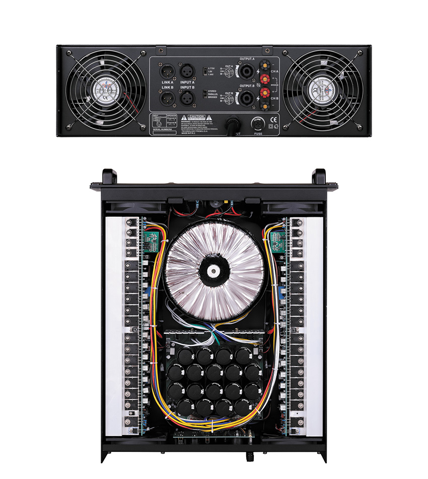 QSC Audio RMX 2450 Professional Power Amplifier 2U