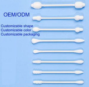 OEM ODM kapas hipoalergenik untuk kebersihan bayi dan pembersih kabel pusar - Product Image 6
