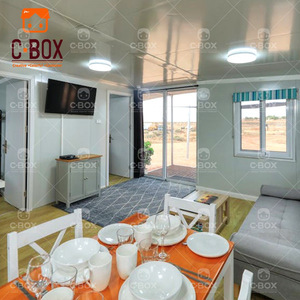 Maison conteneur pliable C-BOX 20ft 40ft, design moderne extensible pour habitation - Product Image 2