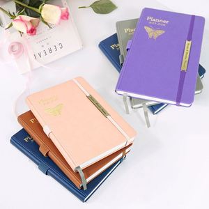 Wholesale Blank Reusable <b>Journal</b> Dotted Notebooks Customizable Academic Diary A5 A6 B5 Pu Leather <b>Journal</b> Notebook - Product Image 1