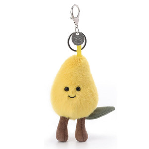 Llavero de Peluche Suave y Adorable con Forma de <span class=keywords><strong>Mango</strong></span> y Patas, Adorno Colgante para Mochila Escolar, Regalo para Niñas, Barato, 8542 - Product Image 1