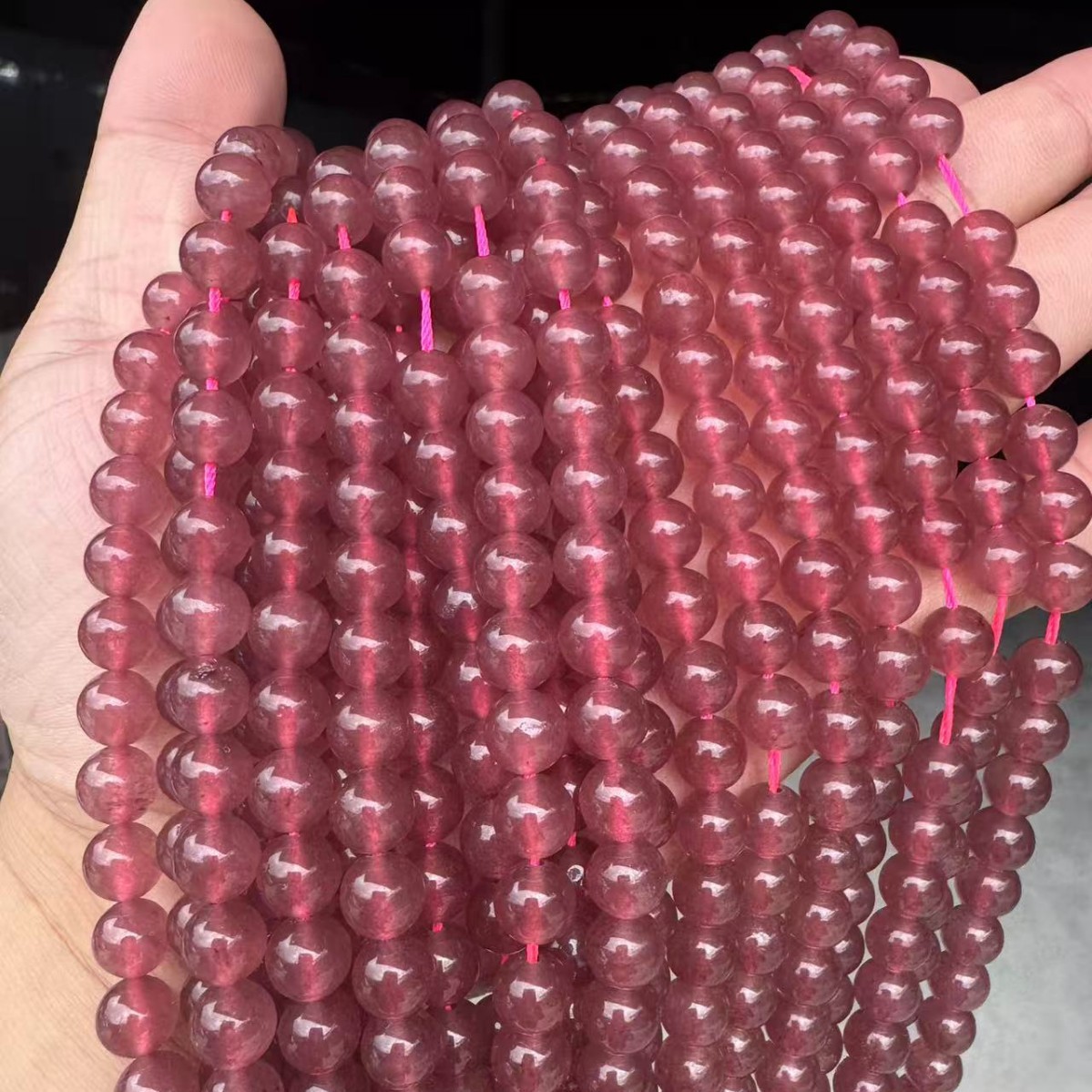 Quartz fraise optimisé, pierre naturelle 7a