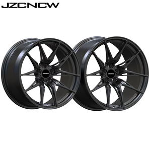 JZCNCW Nouvelles jantes en alliage d'aluminium forgé sur mesure à rayons multiples 5x11 25x114.3 5x120 17-22 pouces pour voitures particulières - Product Image 2