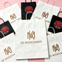 Fabrik Individuell Bedruckte Einkaufs- und Geschenktüten für Kleidung, Schuhe, Tee, Kaffee, Lebensmittel, Takeaway-Papiertüten mit Unterstützung für Kleine Mindestbestellmengen