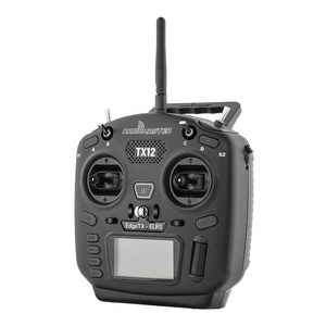 Émetteur RC TX12 <span class=keywords><strong>MKII</strong></span> CC2500 EdgeTX <span class=keywords><strong>Mini</strong></span> Compact 363g avec Gimbal à Effet Hall 16 Canaux JR Bay QC3.0 USB-C Double 18650 pour Drone FPV - Fournisseur - Product Image 2