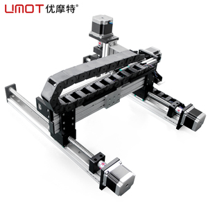 Umot cartesian <span class=keywords><strong>Robot</strong></span> chính xác đa trục bóng vít chuyển động tuyến tính mô-đun cổng 50-4000mm CNC điện tuyến tính thiết bị truyền động giai đoạn - Product Image 3