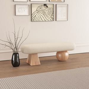 Taburete moderno de estilo nórdico <span class=keywords><strong>para</strong></span> puerta de entrada del hogar, taburete <span class=keywords><strong>para</strong></span> cambiar zapatos, extremo de cama portátil, Banco de montaje <span class=keywords><strong>para</strong></span> dormitorio, apartamento, sala de estar - Product Image 5