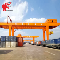 Grue portuaire sur rail, grue portique à hauteur de levage de 13,5 m, capacité de 40,5 tonnes, pour entrepôt logistique